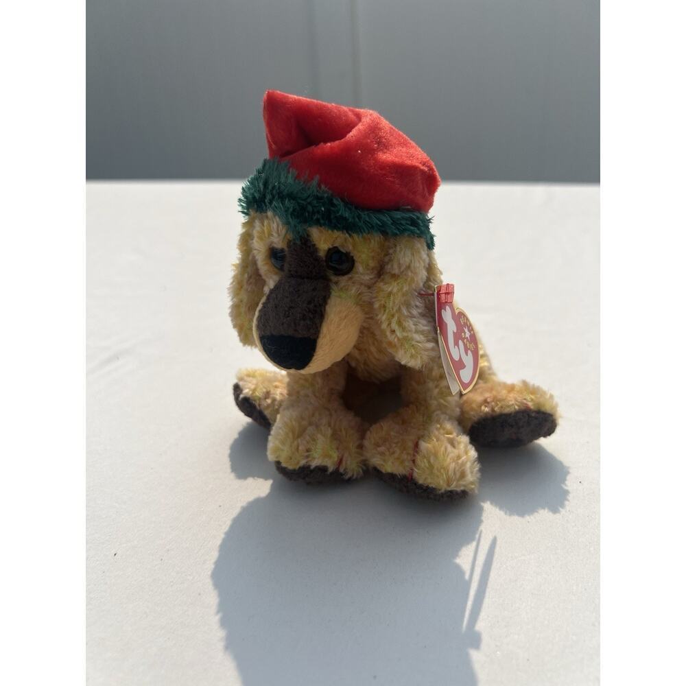TY Beanie Baby - JINGLEPUP the Dog (US Version) - MWMTs Stuffed Animal W/tags